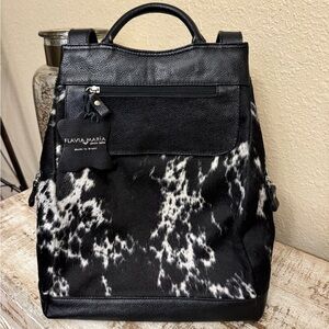 Black and White Backpack